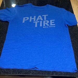 Phat Tire Blue Short Sleeve Men's Tee